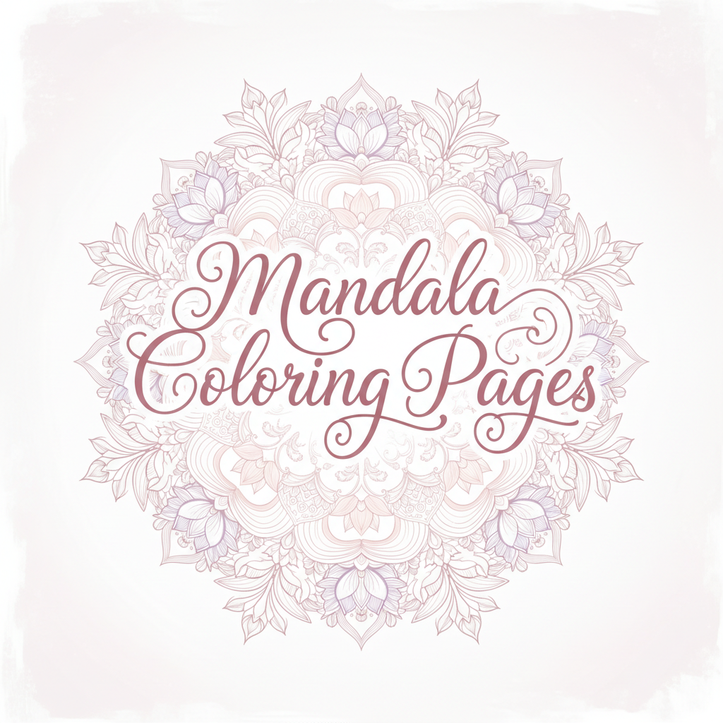 Mandala Coloring Pages