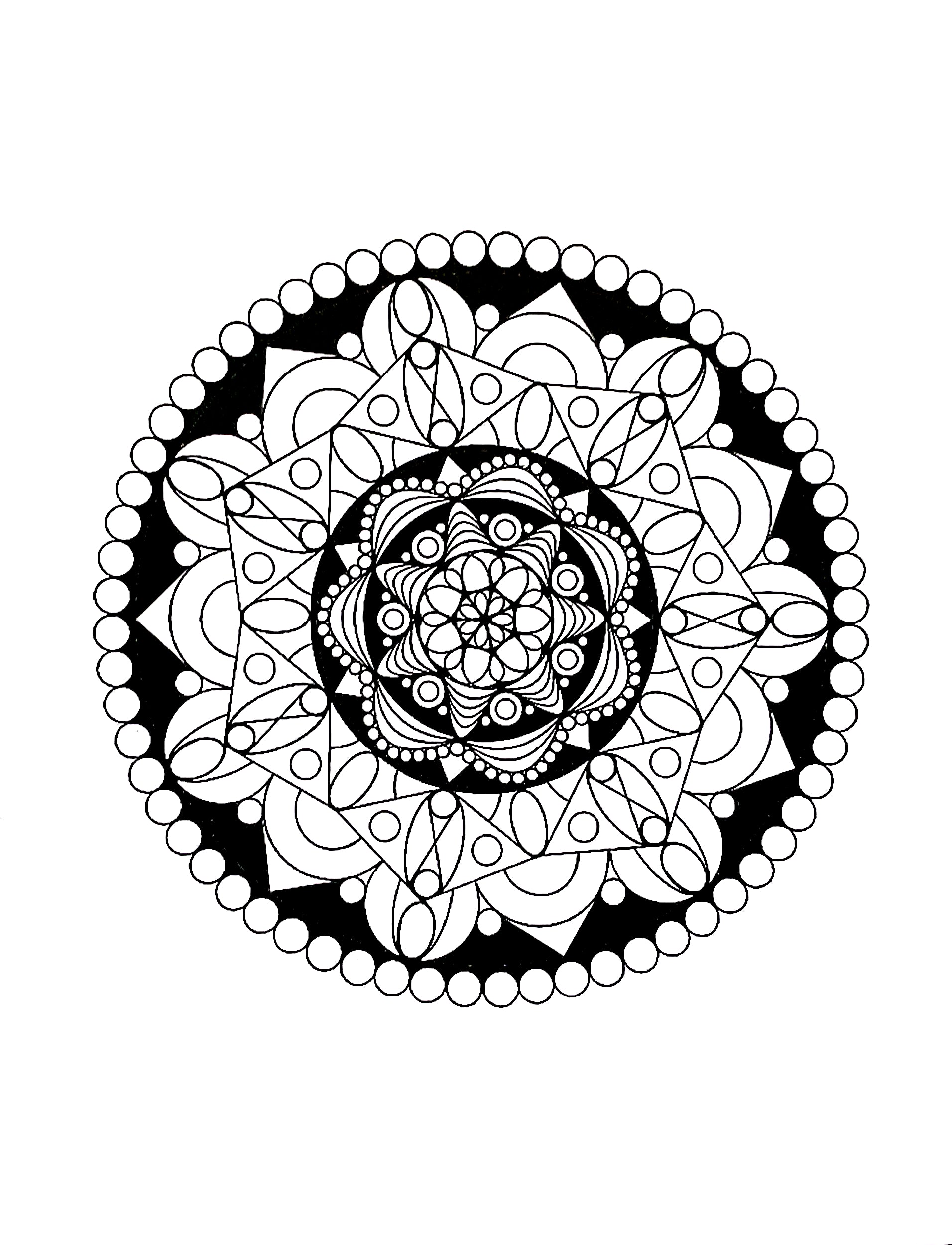 Mandala #001